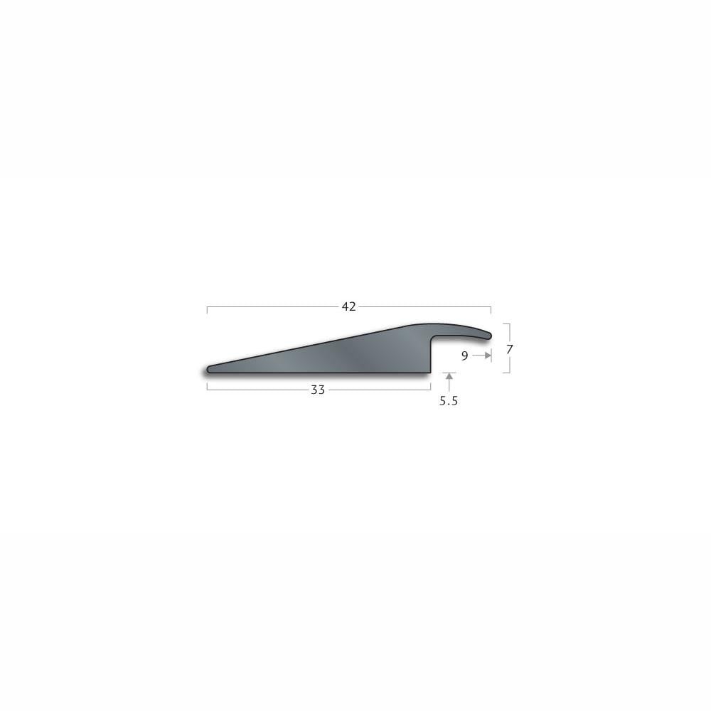 Gradus CTR5 5mm Ramp Edge 2m | TradeChoice Carpet & Flooring