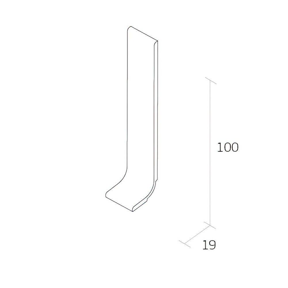 Quantum Q100SO SItOn Skirting 2m TradeChoice Carpet & Flooring